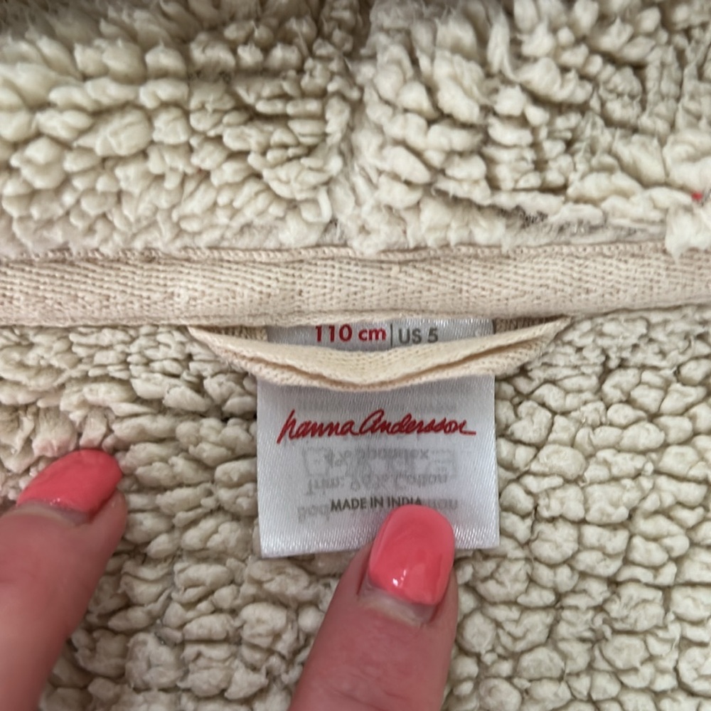 Hanna Andersson Rainbow Sherpa Hoodie - Picture 4 of 10